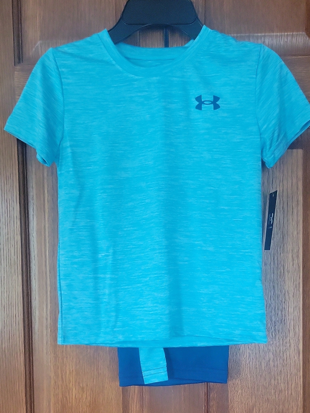 Under Armour Boys Short Sleeve Tee And Shorts Set